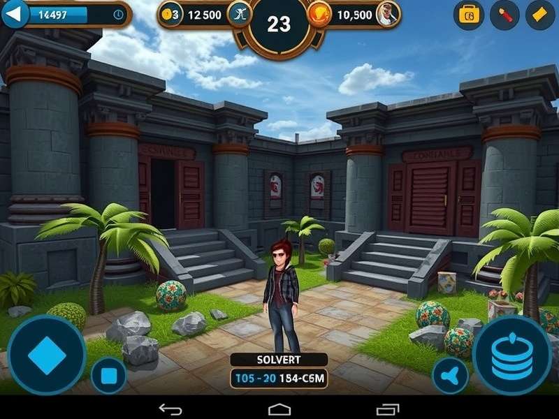 Cryptic Temple Journey Game Screenshot
